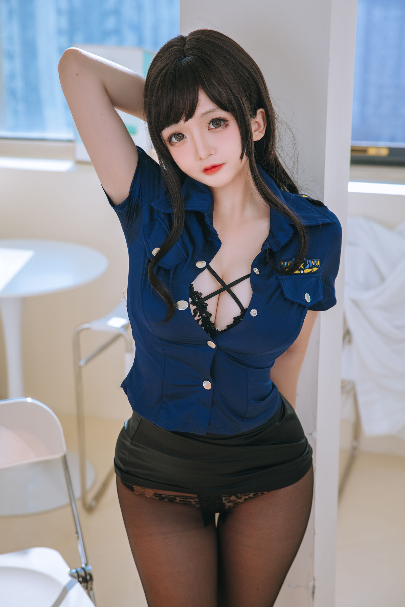 日奈娇 NO.038 豹纹女警[80P]插图1